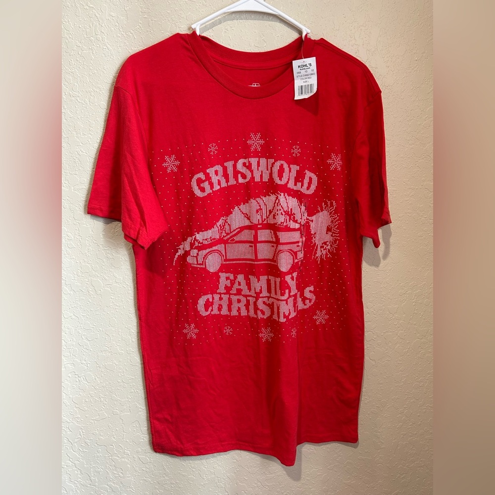 National Lampoons Family Christmas T-Shirt in Size Large